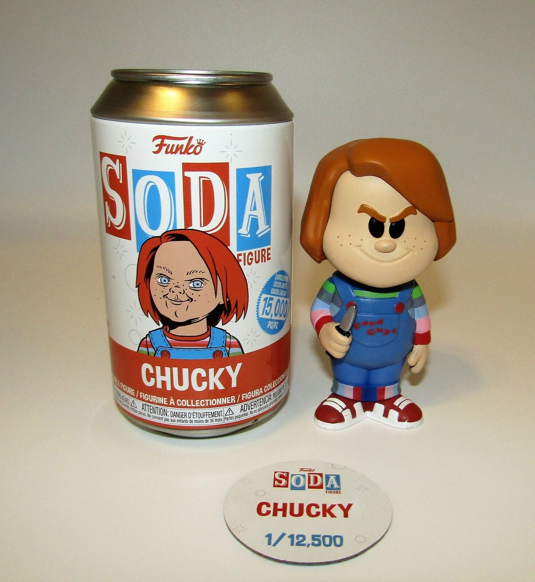 Funko SODA Chucky フィギュア Amazon.com: Funko Vinyl SODA, Chucky, Chucky, Bloody, 1/6