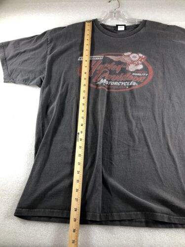 T-shirt vintage Harley Davidson uomo taglia 2XL San Francisco Eagle biker sbiadita Y2K - Foto 6 di 8