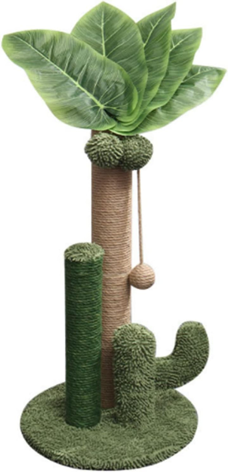 Albero Tiragraffi Gatti 50cm in Sisal Naturale - Proteggi i Mobili