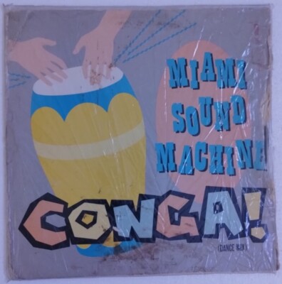 PROMO MIAMI SOUND MACHINE CONGA SINGLE SPECIAL VERSION EPIC 49-05253 1985 VG+-G+