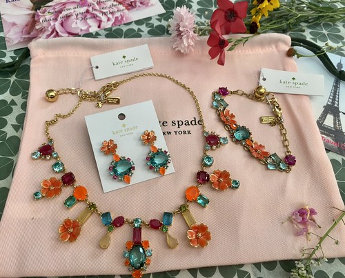 NWT KATE SPADE GARDEN PARTY NECKLACE 