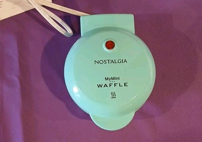 New open box Nostalgia MyMini nonstick Waffle Maker 
