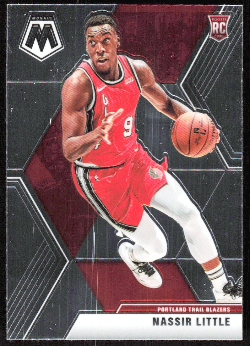 2019-20 4461A Panini Mosaic Nassir Little Rookie Portland Trail Blazers #247