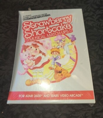 NEW Vintage Atari 2600 Strawberry Shortcake: Musical Match-ups Sealed Game RARE