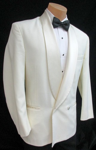 Boy's Ivory Double Breasted Tuxedo 