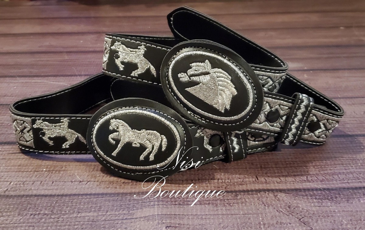 Baby Western Belt Kids' Embroidered Charro Belt Western-Style - Main Image