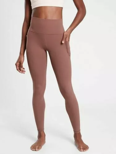 Athleta - Salutation Stash Pocket II Tight Leggings - Hearth Rose