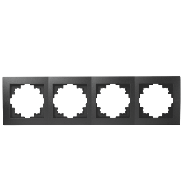 Rahmen Mcpower Flair, 4-FACH, Matt Schwarz-image