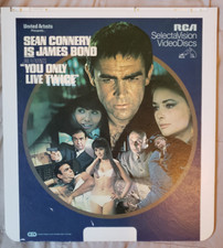 James Bond 007 You Only Live Twice Sean Connery CED SelectaVision Videodisc