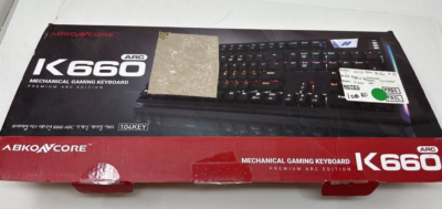 Mechanical Keyboard Abkoncore K660 Wired Gaming RGB Backlit LED