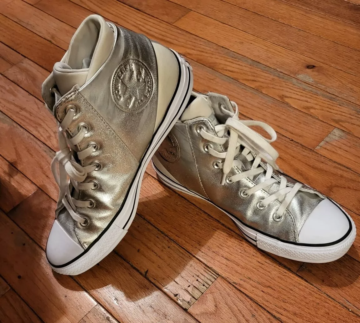 Converse 8.5 top womens grey