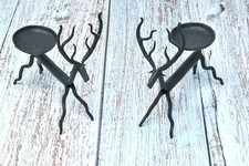 Bougeoir à thé | Fer forgé | Fait main | Cadeau de pendaison de crémaillère |...