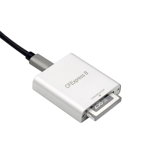 Adaptateur de stockage mémoire de carte CFexpress lecteur de carte USB 3,2 10 Gbit/s pour Z6/Z7 - Photo 1/10