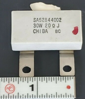 FANUC / CHIBA SA52844002 RESISTOR 30W | eBay