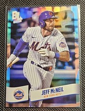 2024 Big League Base Uncommon Rainbow Foil # 220 Jeff McNeil