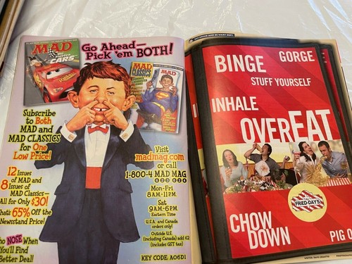 Mad Magazine August 2006 Issue Superman Returns Alfred Neuman - Picture 6 of 7
