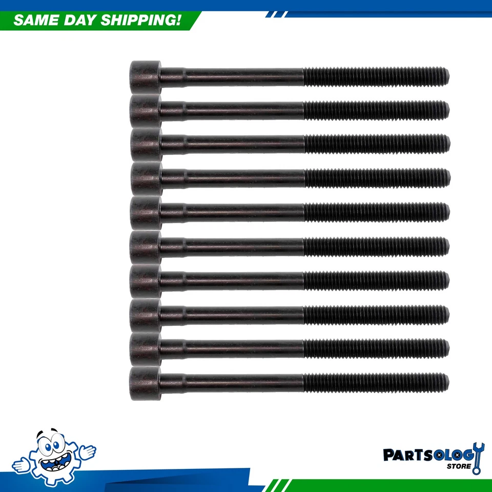 Комплект головок блока цилиндров DNJ HGB627 с комплектом болтов головки для 09–11 Nissan Versa 1,6 л DOHC - Изображение 2 из 3