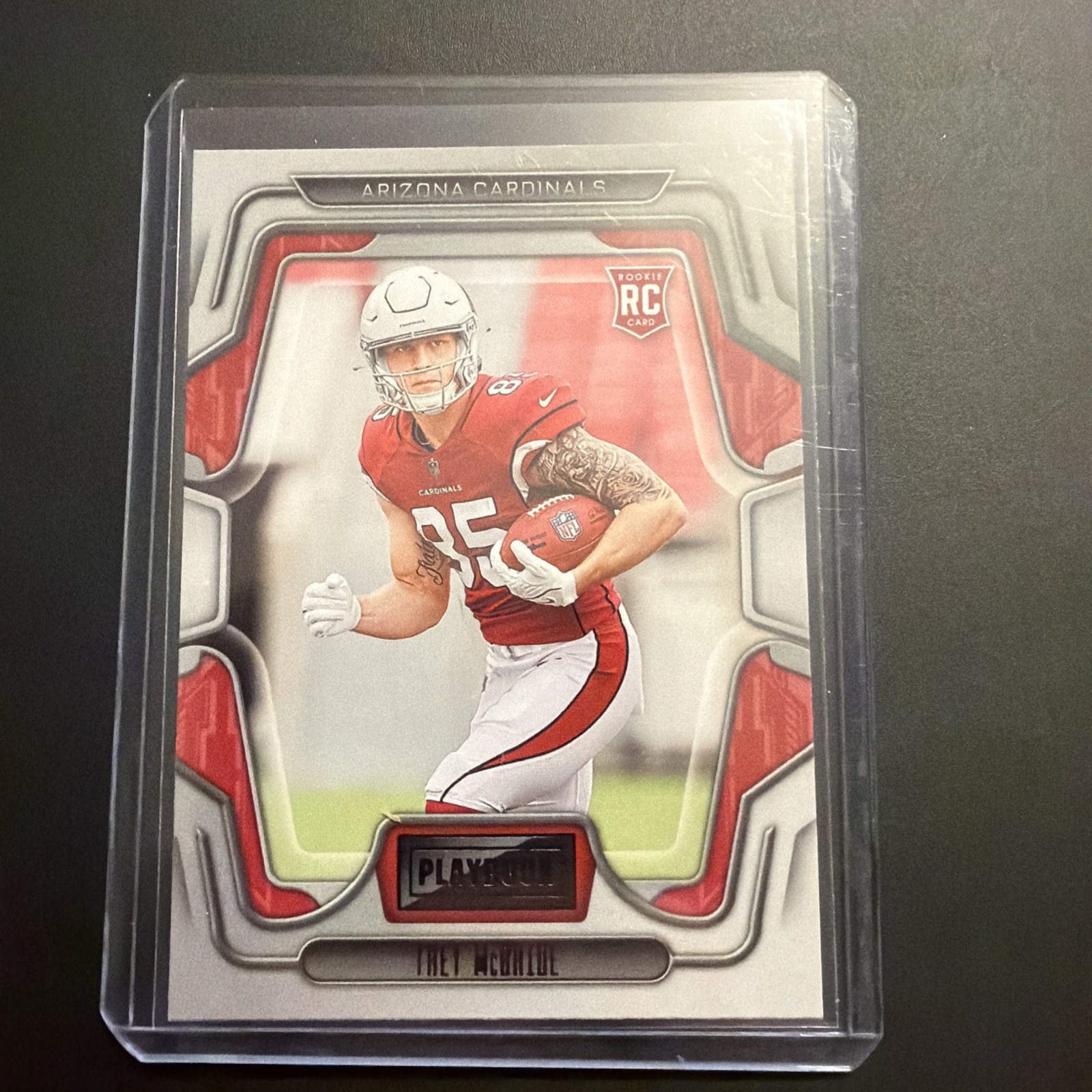 Trey McBride Panini Playbook #137 Purple