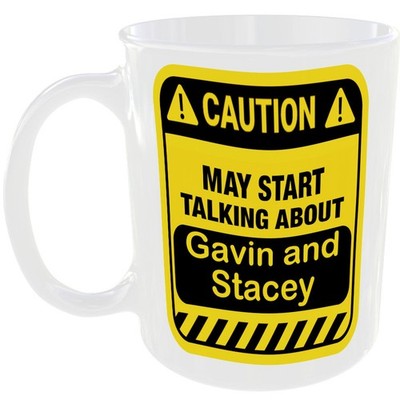 GAVIN UND STACEY TASSE LUSTIG VORSICHT FAN GESCHENK KAFFEE TEE TASSE SPRECHEN ÜBER TV-SHOW