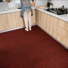Anti Slip Kitchen Mat Floor Carpet Full Coverage DIY Absorb Oil Kitchen Doormat 