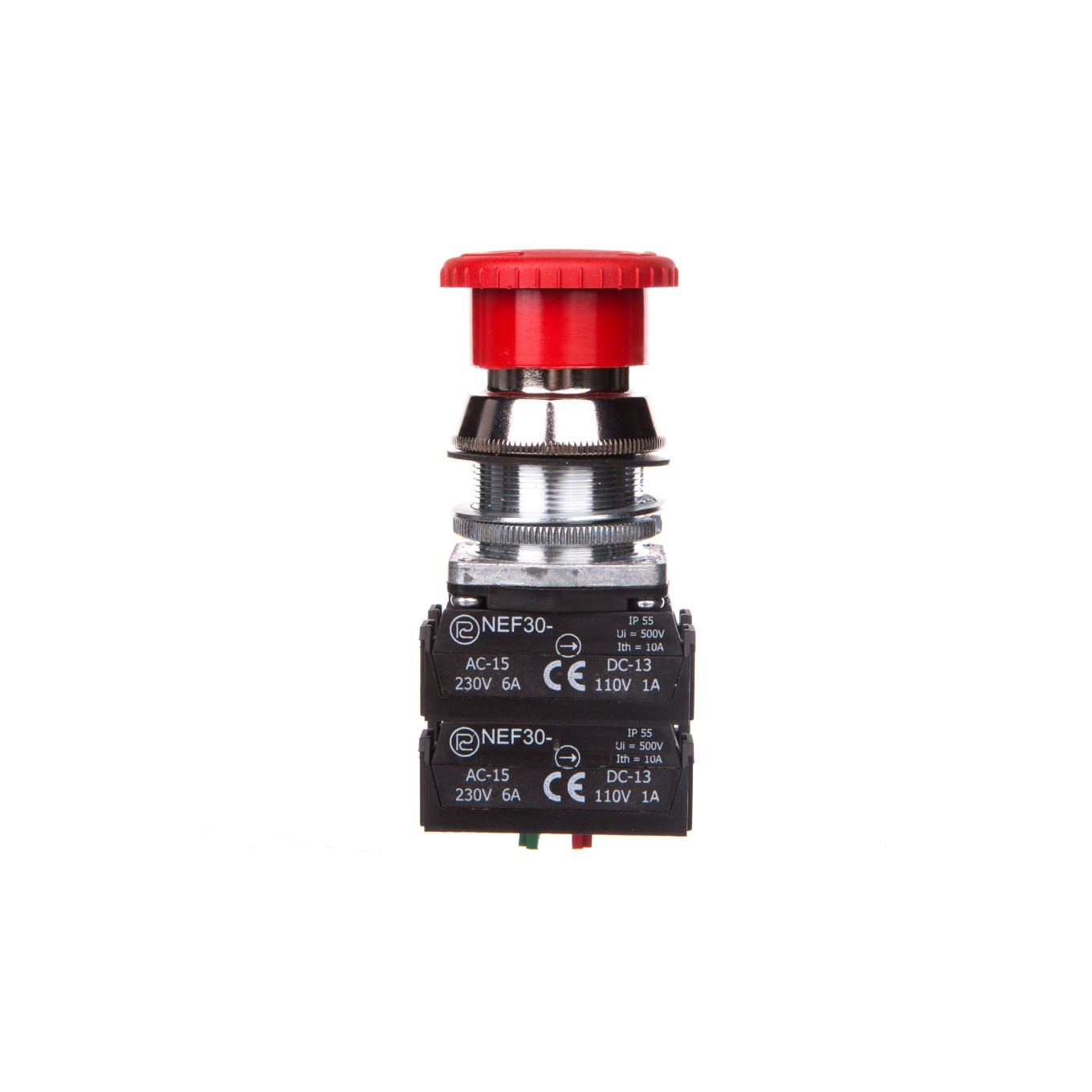 Security Button 30mm 2Z 2R NEF30 W0-NEF30-DRP 2X2Y C