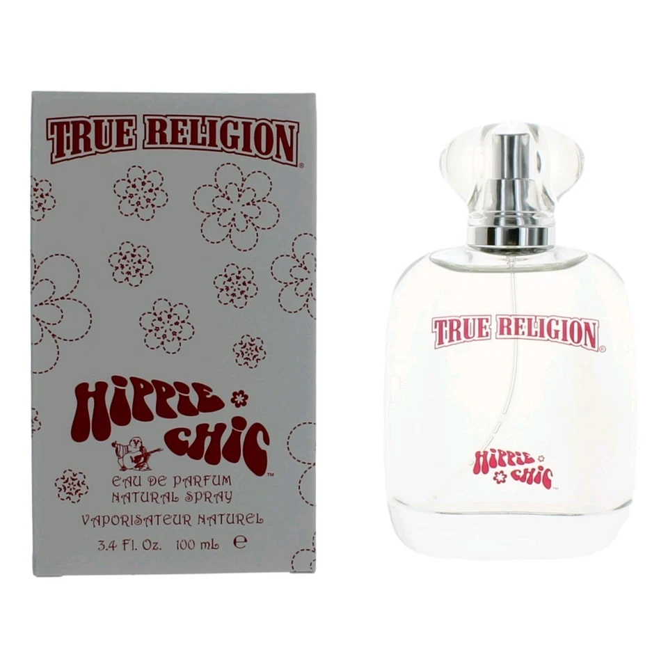 Hippie Chic de True Religion, spray de parfum de 3,4 OZ para mujer