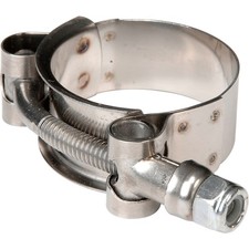 Apache 43081998 (UT 130) 1-5/16" 1-11/16" Stainless Steel Ultra T-Bolt Clamp