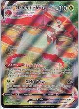orbeetle vmax pokemon card value Orbeetle VMAX - 021/185 - Vivid Voltage main image 0