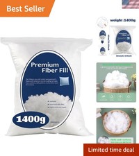 Versatile 49.3oz Fiberfill Stuffing for Pillows and Stuffed Animal Crafts