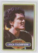 1980 Topps Jack Thompson #122 0s2w