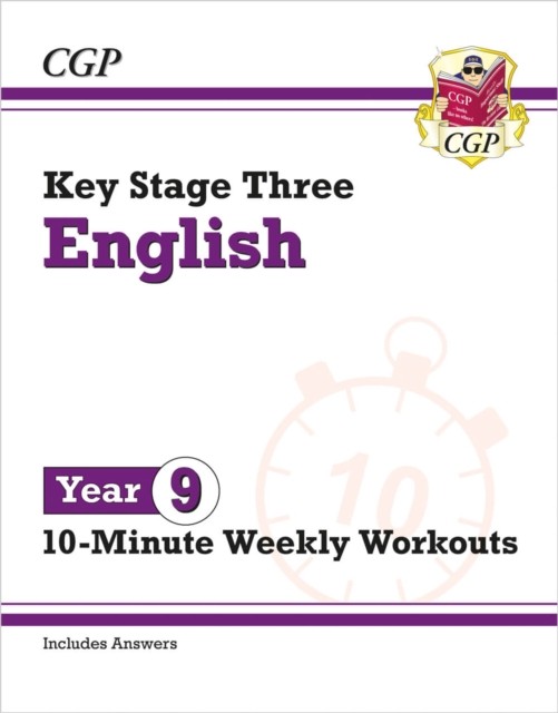 Ks3 Year 9 English 10-Minute Weekly Workouts Cgp Books - Image 3