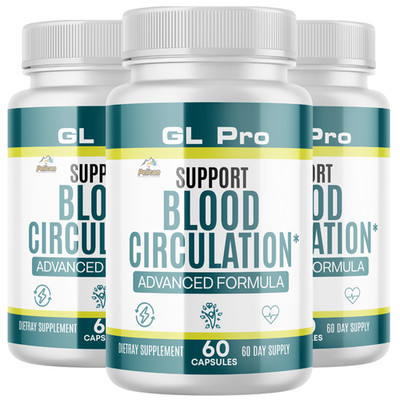 GL PRO- Blood Support- 3 Bottles- 180 Capsules