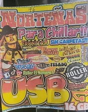 Usb Con Musica 2 EN 1 Pack USB Flash Drive Con Más De 10.000 Canciones