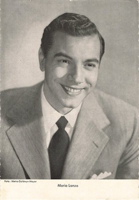 912015) Schauspieler Karte   Mario Lanza