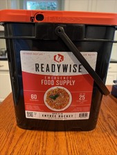 Entrée Bucket - 60 Servings, Emergency Food Supply for Survival Kit, Protein