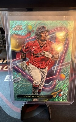 2023 Topps Cosmic Chrome - Jose Ramirez #113 Aqua Equinox Refractor /199
