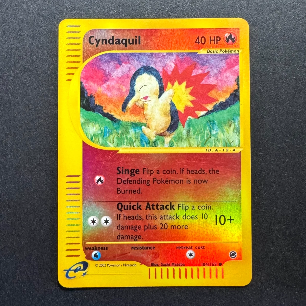 Cyndaquil 英語版 104/165 Cyndaquil 104/165 Expedition Base Set for sale | eBay
