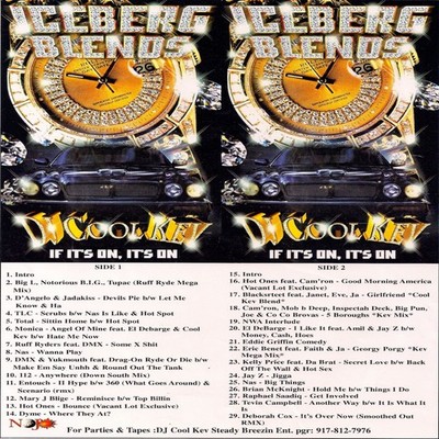 DJ Cool Kev   Iceberg Blends - OLD SCHOOL HIP HOP R&B MIXTAPE MIX CD