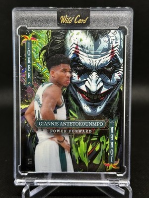 2025 Wild Card Jokers Wild - Giannis Antetokounmpo #1/1 Mojo