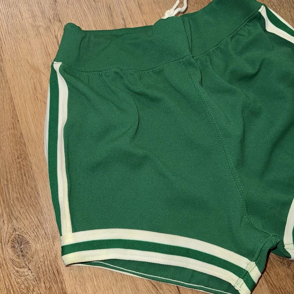 Russell Athletic Shorts Vtg 70s 80s Nylon Striped Basketball Gym USA Mens Small - Image 3 of 4