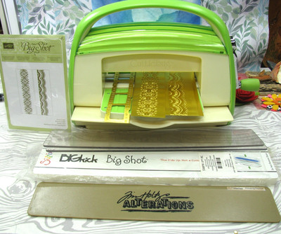 Tim Holtz, BIG SHOT, SIZZIX, CUTTLEBUG Die Cutting & EMBOSSING Machine Bundle!