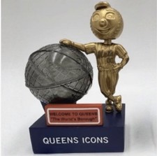 2026 New York Mets GOLD Mr Met Unisphere NYC Baseball Bobblehead - LATE SHIPPING