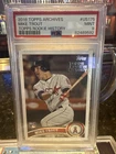2018 Topps Archives #US175  Mike Trout  PSA 9 Mint Rookie History