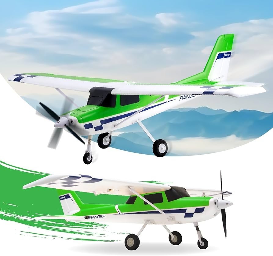 FMS Rc Plane For Beginner 1220mm Ranger EP V2 With Reflex V3 RTF-Yellow