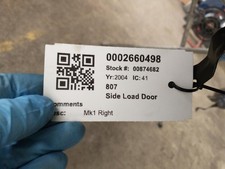 PEUGEOT 807 SIDE LOAD DOORHDI MPV Silver 02-14
