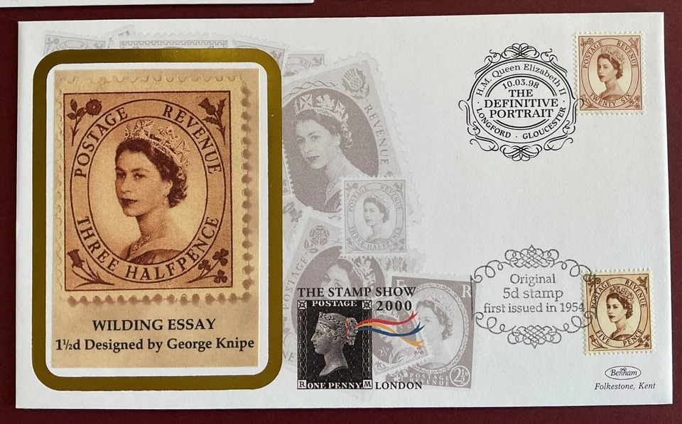 FDC s 1998 Benham Stamp Show Wildling Set of 3 First  Day Covers - RefA10 - Image 4 of 4