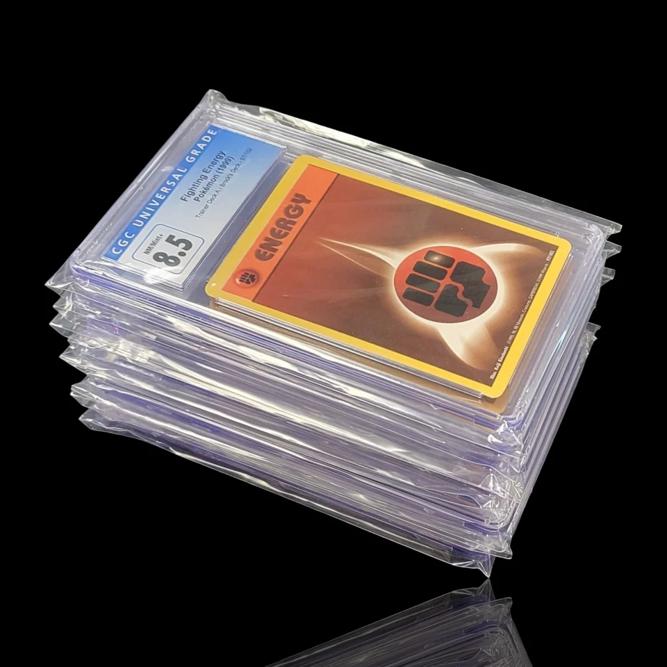 1999 Pokemon Fighting Energy 97/102 Trainer Deck A Brock's Deck CGC 8.5 NM/M+ - Image 4 of 4