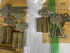3 Sfic BEST M CORE 7 PIN WITH 1 CORE 2 Keyed Alike Locksmith Landlord  9 Keys