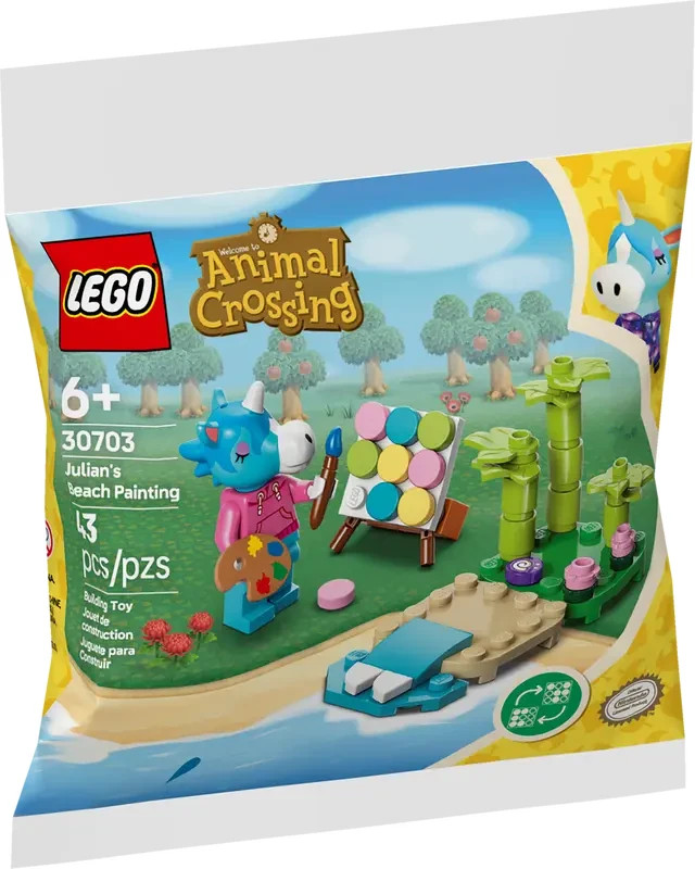 Lego Animal Crossing Julian's Beach Painting 30703 Paperbag Brand New in Packet. - Image 6