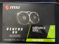 MSI Ventus XS OC GeForce GTX 1660 SUPER 6GB GDDR6 VR Ready DX12 HDMI